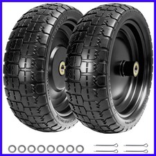 13" Flat Free Tires Compatible