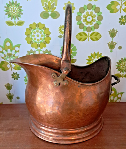 Antique large copper - &, brass