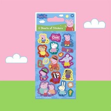 Peppa Pig Stickers | Pack of 6