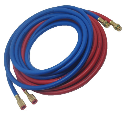 Refrigerant recharge hoses 2 - refrigerant, 1/2