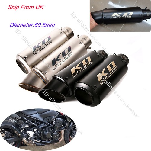60mm universal exhaust tips - 60mm,