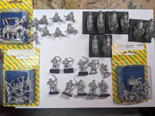 Foundry miniatures medieval - miniatures,