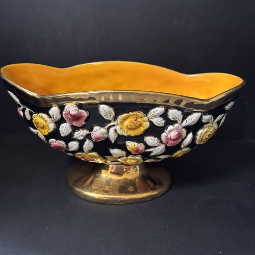 Vintage vase bowl - bowl, gold