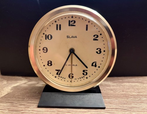 Vintage soviet slava alarm - vintage,