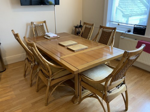 Oak cherry solid wood dining - cherry,