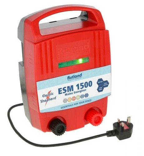 Rutland esm1500 mains fence - rutland,