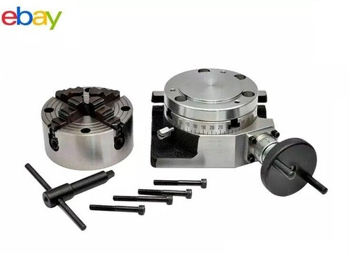 100mm rotary table - with, 4