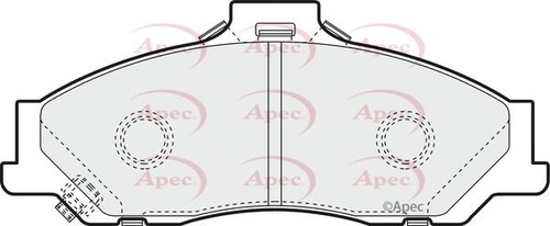 Apec front brake - pad, for