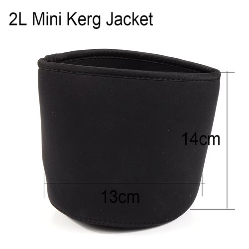 Mini keg jacket neoprene parka - jacket,