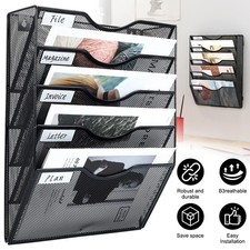 Magazine Rack 5 Tiers Wall