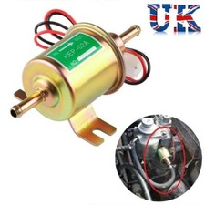 12V Universal Low Pressure Electric Fuel Pump HEP-02A Petrol Gas Diesel Car UK