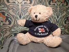 RNLI Bear Burnham On Sea Lifeboats Teddy Soft Toy Plush