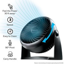 Honeywell 10” Black Turbo