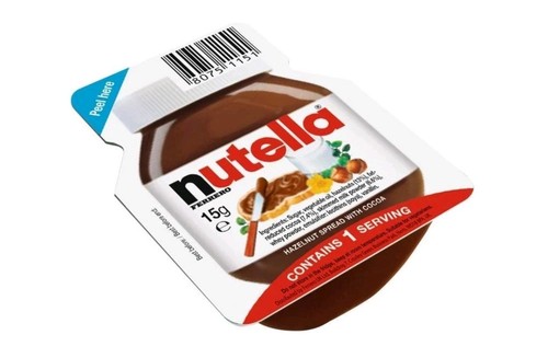 Nutella individual portions - nutella,