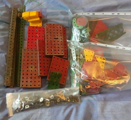 Meccano job lot - job, parts