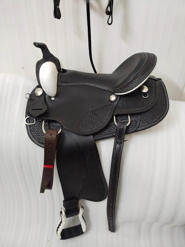 Black barrel racing western - barrel,