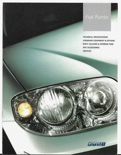 Fiat punto specifications - fiat,