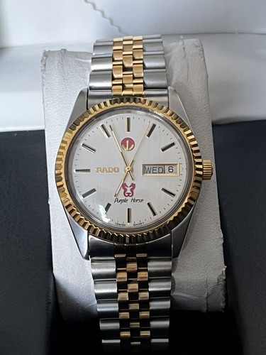 Rado purple horse white dial - rado,