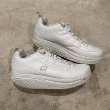 Sketchers Shape Ups White Work