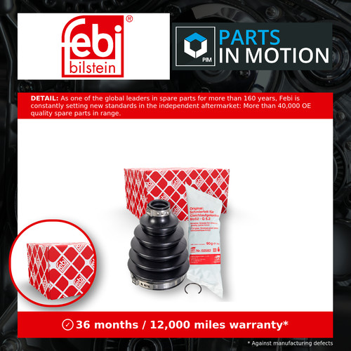 Joint boot fits citroen c3 - cv,