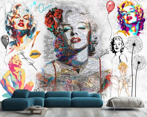 Marilyn monroe woman grey love - grey,
