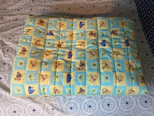 childrens handmade quilt Winnie the pooh never used size 1300 x 1900