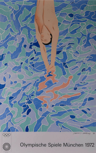 David hockney the - hockney, diver