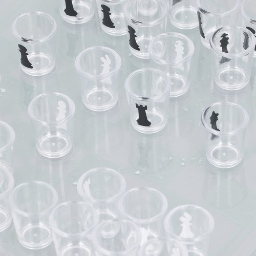 Shot glass chess - chess, set