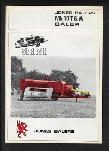 Jones balers england - 10t, &