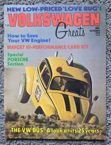 1974 october volkswagen greats - volkswagen,
