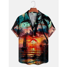 Men Hawaii Summer Dusk Pattern