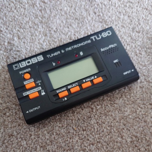 Boss chromatic tuner - tu-80,