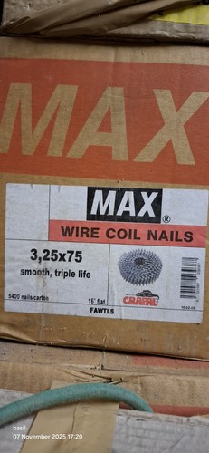 Max coil nails - max,