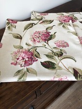 ONE HANDMADE CUSHION COVER MADE USING LAURA ASHLEY HYDRANGEA PINK FABRIC