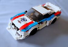 LANCIA MONTECARLO Racing Car Brick Model MOC - 352 pieces, 8/10 studs wide
