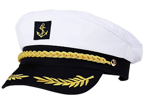 Adult yacht captain hat - yacht,