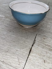 Colclough Blue Sugar Bowl Bone