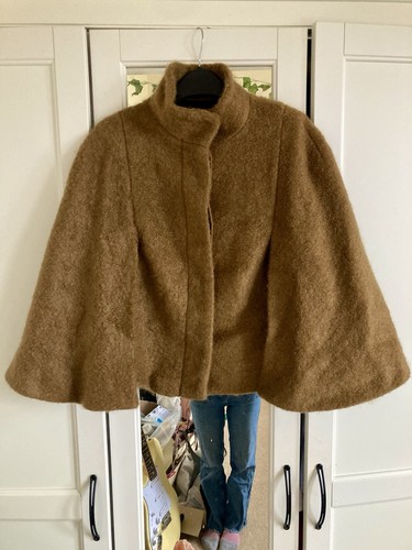 Zara mohair blend camel tan - mohair,