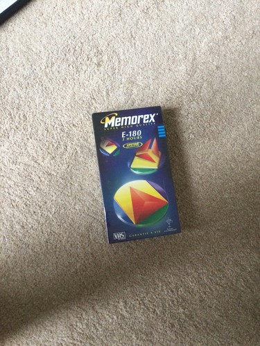 Memorex 180 hour blank vhs - memorex,