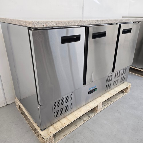 Bench fridge triple door - triple, 3