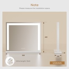 LED Hollywood Makeup Mirror