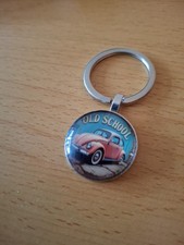 Old School Vw Beetle Keyring