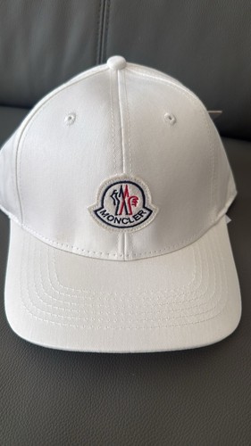 Moncler white logo - white, baseball