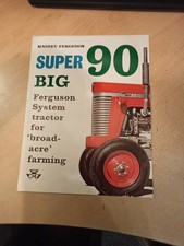 Massey Ferguson Super Big 90 Tractor Brochure