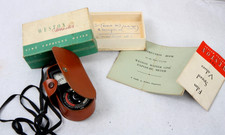 original Weston Master Cine Exposure Light Meter, box/instructionsCase/Lanyard