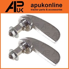 Pair Bonnet Catch Handles for