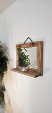 Driftwood Style Mirror with