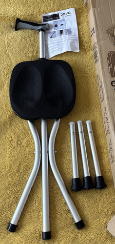 Folding tripod walking stick - walking,