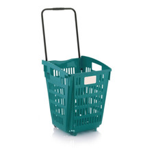 Turquoise Plastic Shopping