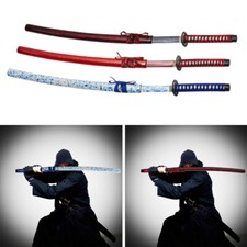 Bokken w/ Scabbard Training Samurai Wooden Sword Blunt Martial Arts Iaido Gift